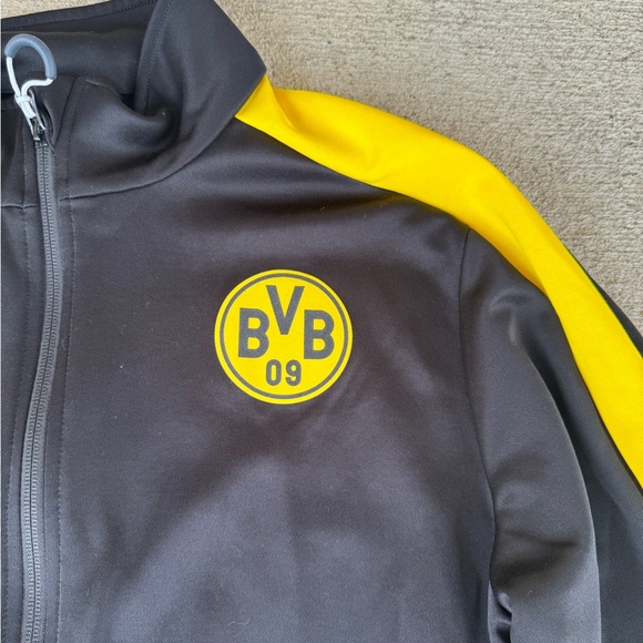 Puma Borussia Dortmund #9 black jacket size L - Picture 3 of 4